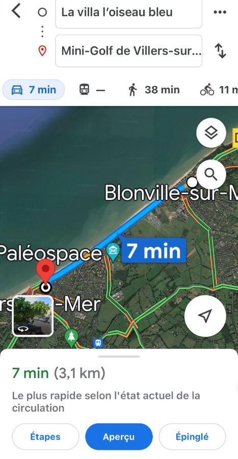 La Villa L'Oiseau Bleu Proche De La Plage Et De Deauville !!! Awards 2025 บลอนวิลล์-ซัวร์-แมร์ ภายนอก รูปภาพ