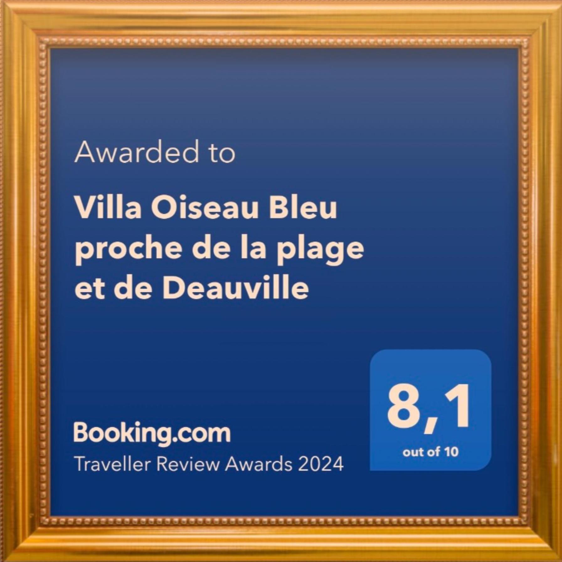 La Villa L'Oiseau Bleu Proche De La Plage Et De Deauville !!! Awards 2025 บลอนวิลล์-ซัวร์-แมร์ ภายนอก รูปภาพ