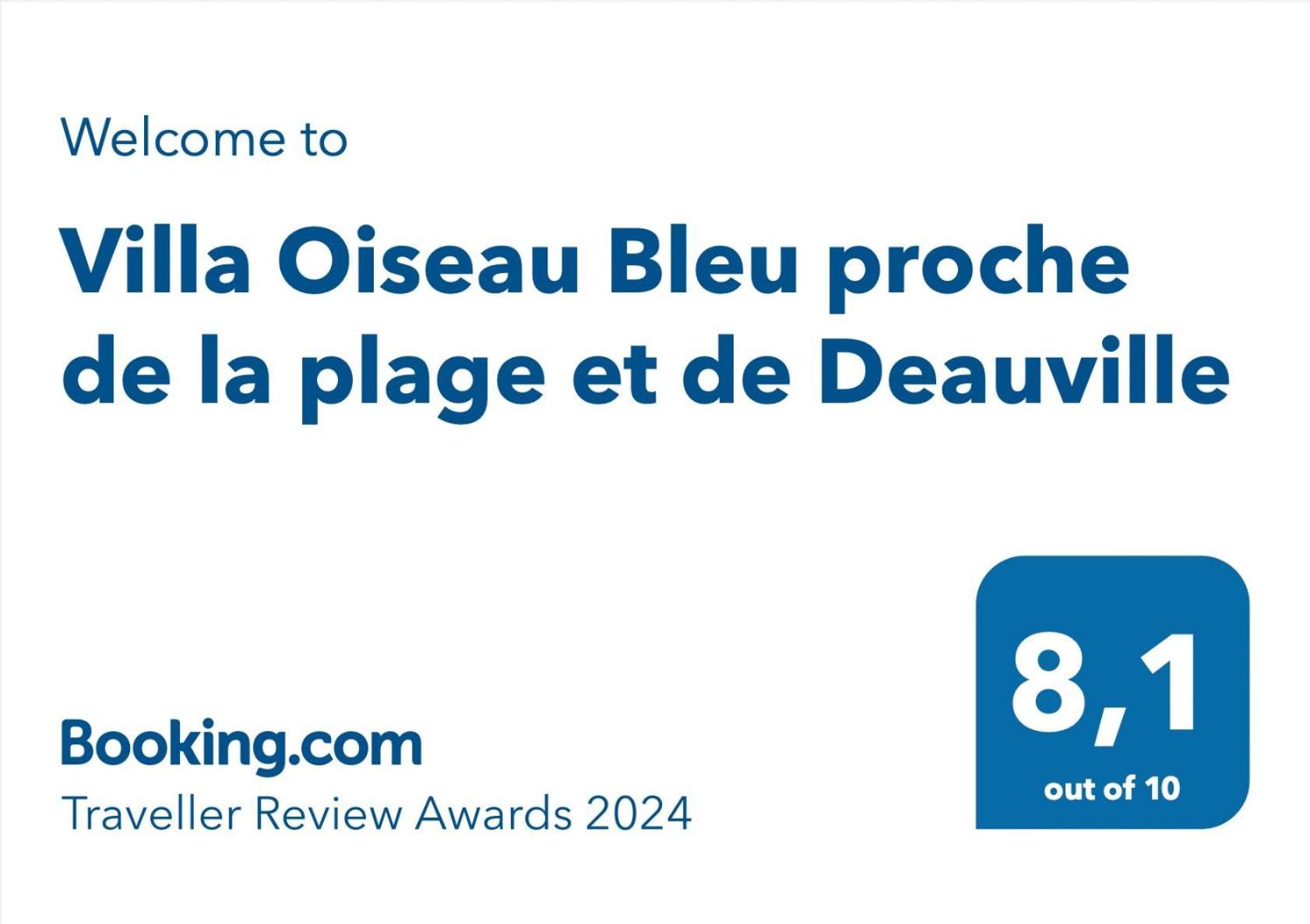 La Villa L'Oiseau Bleu Proche De La Plage Et De Deauville !!! Awards 2025 บลอนวิลล์-ซัวร์-แมร์ ห้อง รูปภาพ